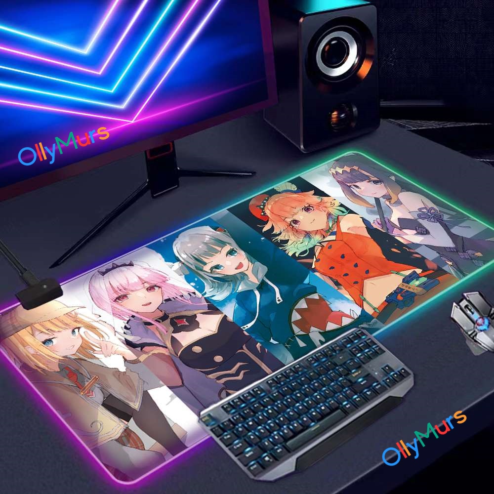 RGB ִϸ̼ 콺 е, 900x400mm, ǻ е, Ȧζ̺, ̸ ũ Ʈ, LED XXL Ű ׼,  Ʈ ÷ Ʈ ī